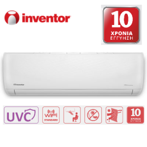 Inventor Professional PFUVI-18WFI / PFUVO-18 Inverter 18000 BTU με Ιονιστή και Wi Fi ΕΩΣ 24 ΔΟΣΕΙΣ